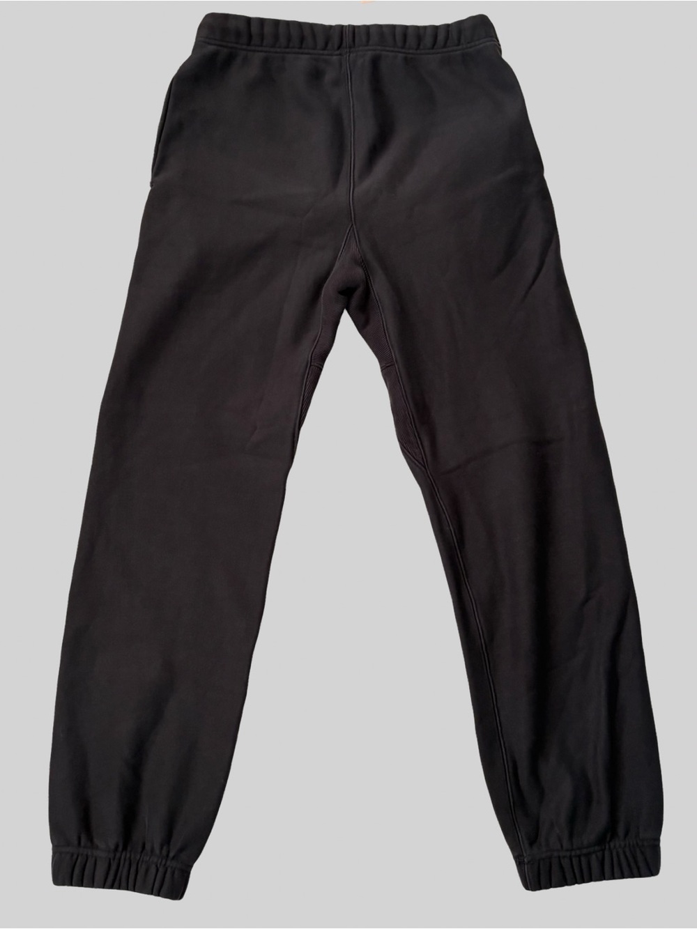 Bronson MFG Sweatpants 1950s Reverse Weave 20.5oz Terry Cotton Black
